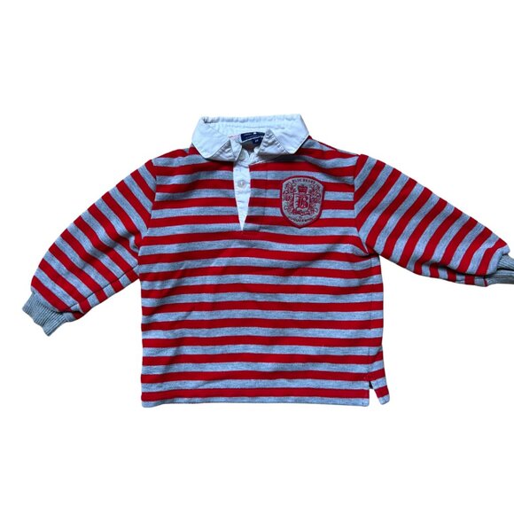 Nicholas and Bears Long sleeve Boys Rugby Shirt 2T - Picture 1 of 2